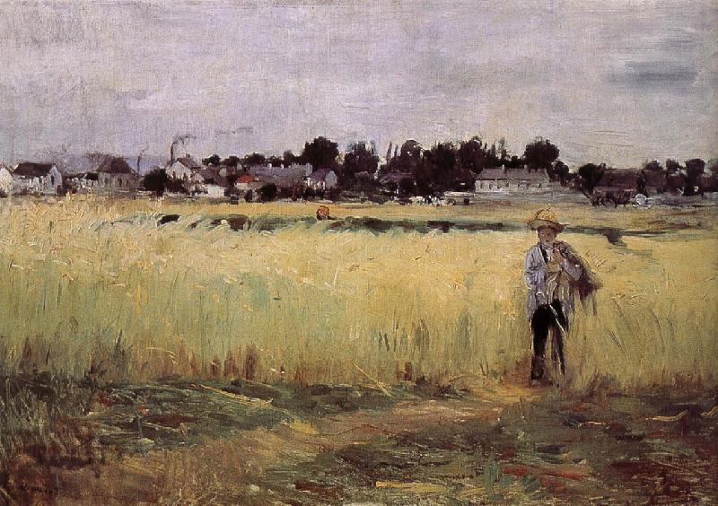 Berthe Morisot Cornfield China oil painting art